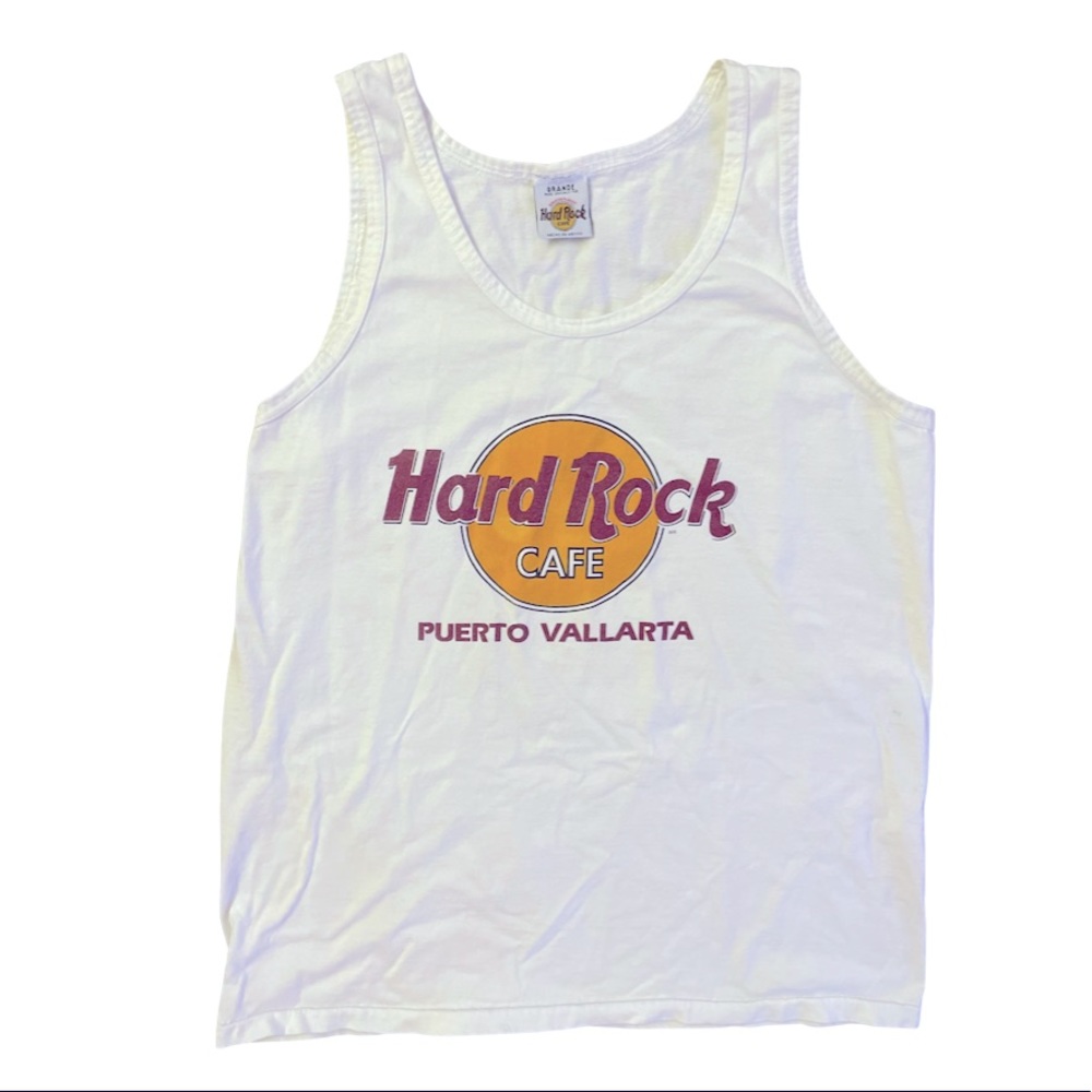 Vintage Hard Rock Cafe Puerto Vallarta tank top